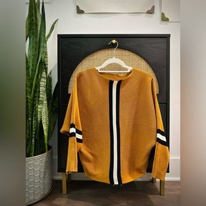 Stripe detail sweater